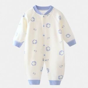 5 for 15$ 0-3m Blue & White Baby Onesie
